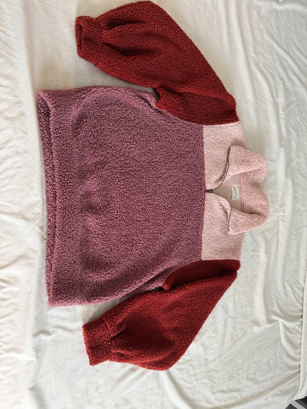 Universal Thread Color Block Quarter Zip